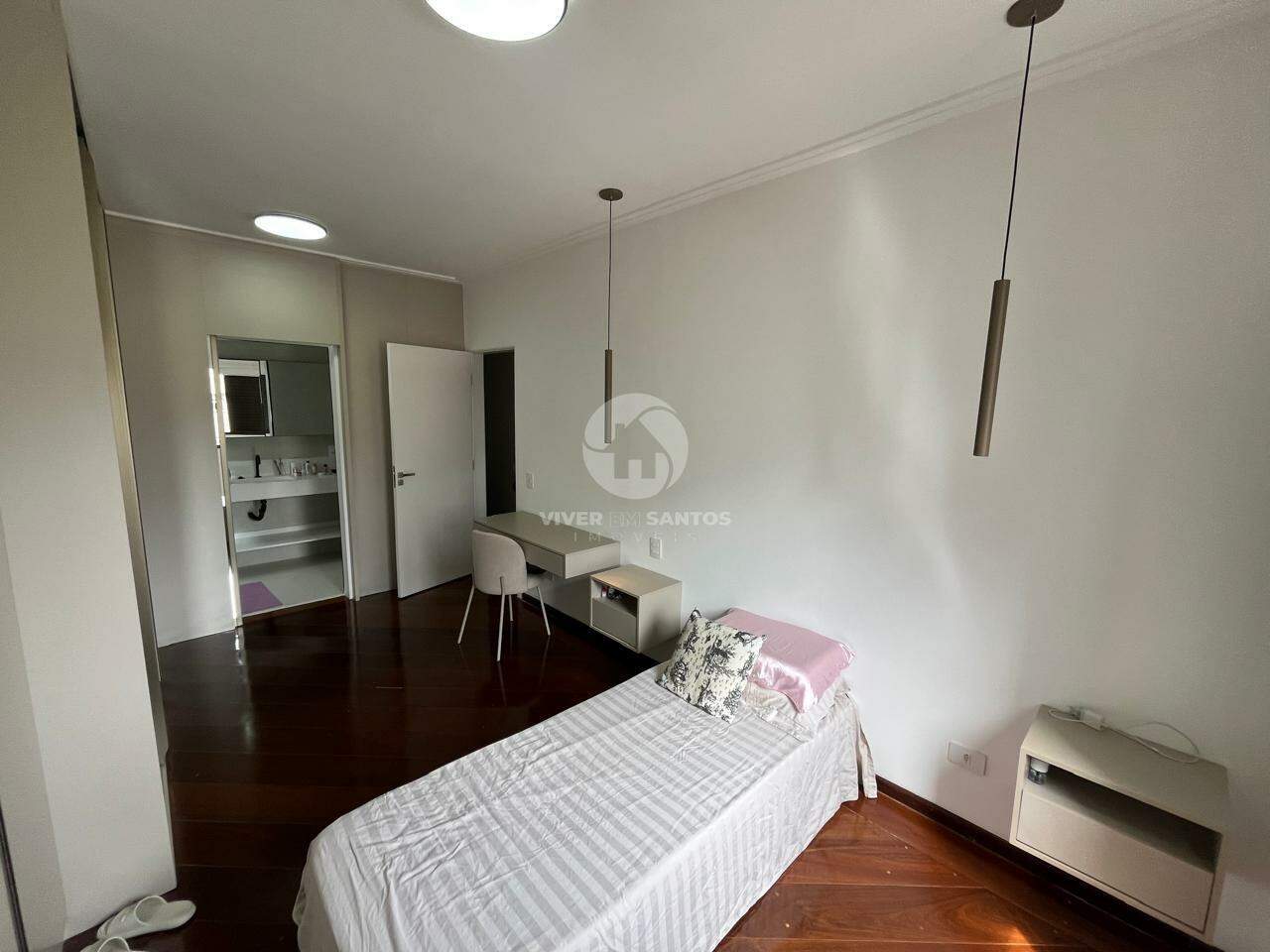 Apartamento amplo e sofisticado a apenas 1 quadra da praia da Aparecida, em Santos! em Aparecida, Santos — foto 12