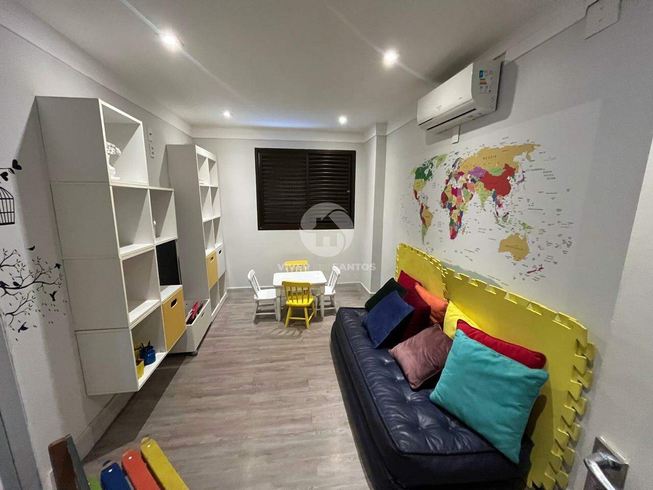 Apartamento amplo e sofisticado a apenas 1 quadra da praia da Aparecida, em Santos! em Aparecida, Santos — foto 28