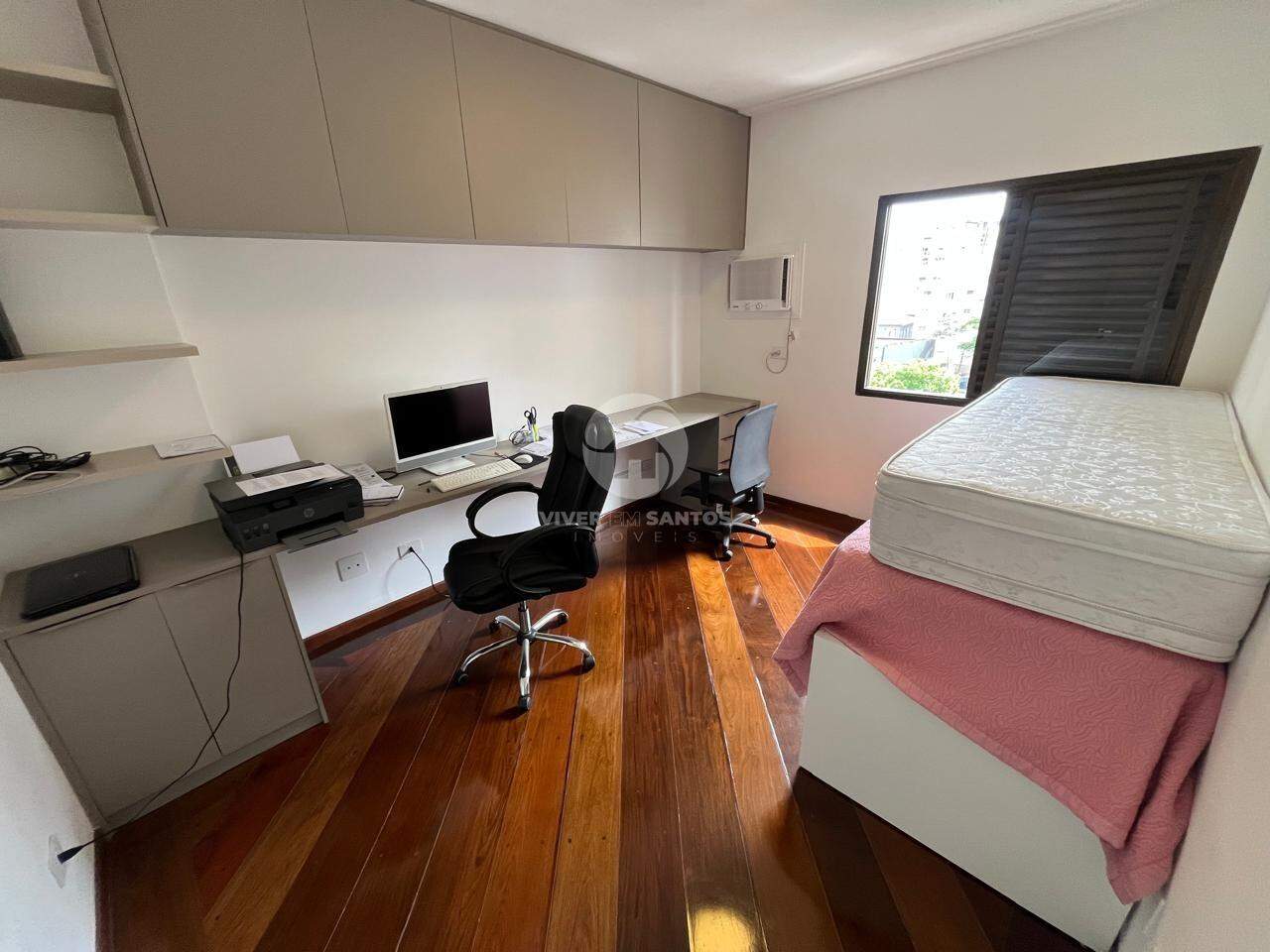 Apartamento amplo e sofisticado a apenas 1 quadra da praia da Aparecida, em Santos! em Aparecida, Santos — foto 10