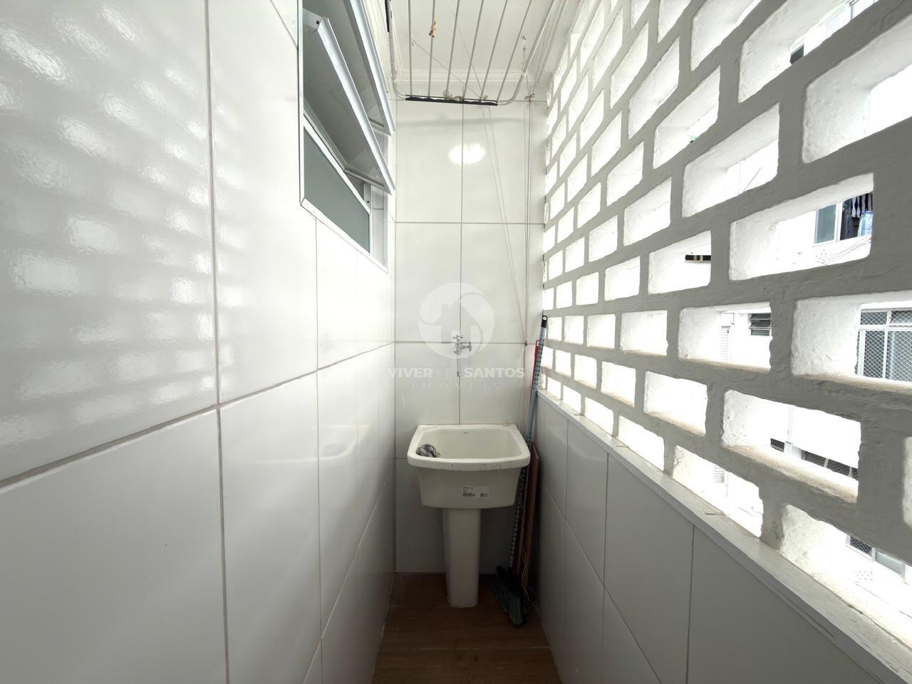 Apartamento todo reformado com 1 quarto e próximo à praia do Boqueirão Santos/SP em Boqueirão, Santos — foto 17