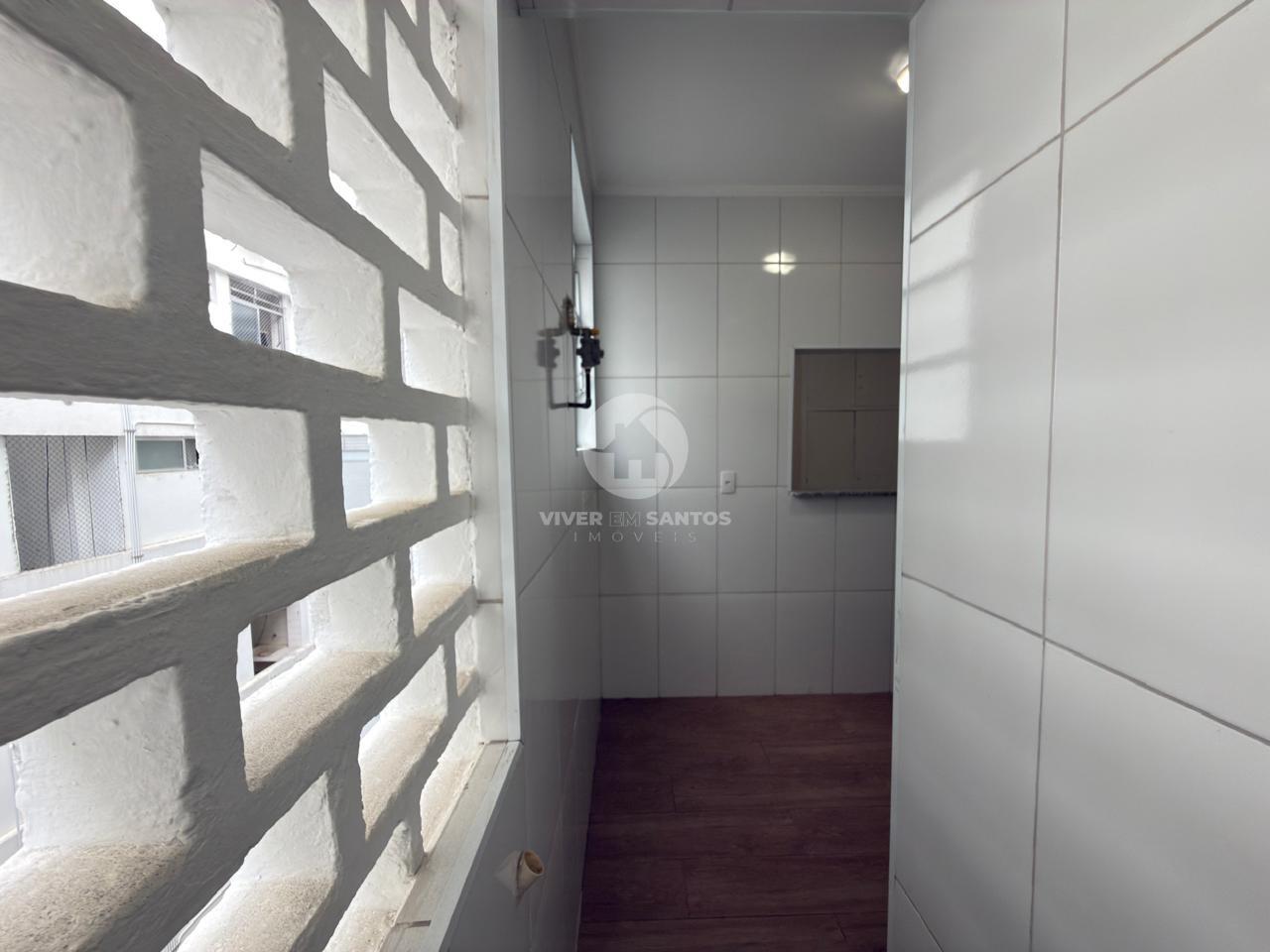 Apartamento todo reformado com 1 quarto e próximo à praia do Boqueirão Santos/SP em Boqueirão, Santos — foto 19