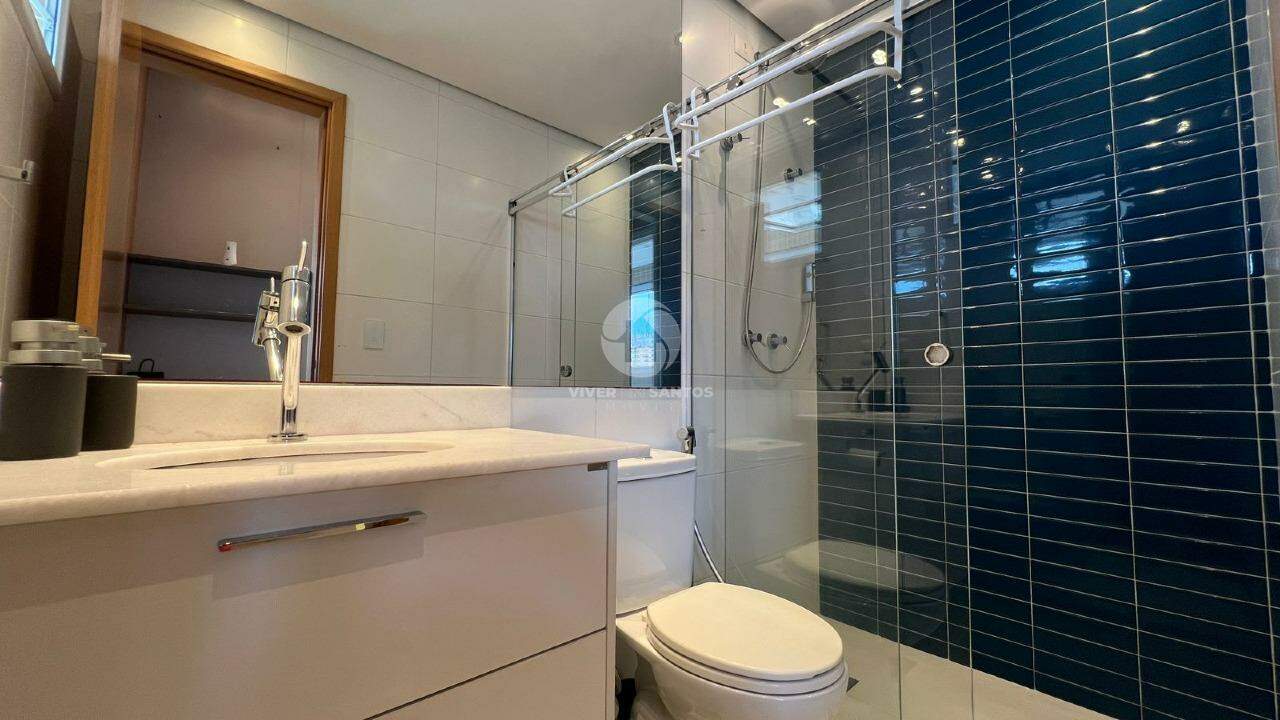Cobertura duplex com 3 suítes vista no Gonzaga em Gonzaga, Santos — foto 17