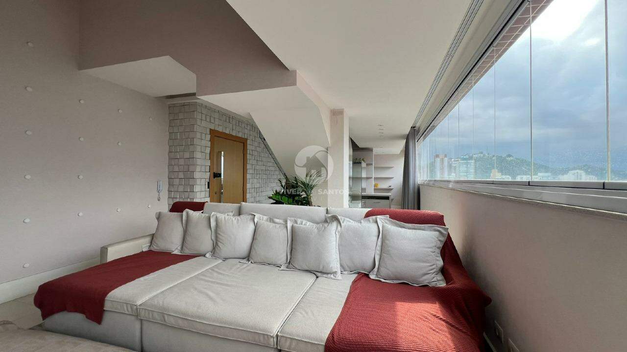 Cobertura duplex com 3 suítes vista no Gonzaga em Gonzaga, Santos — foto 12