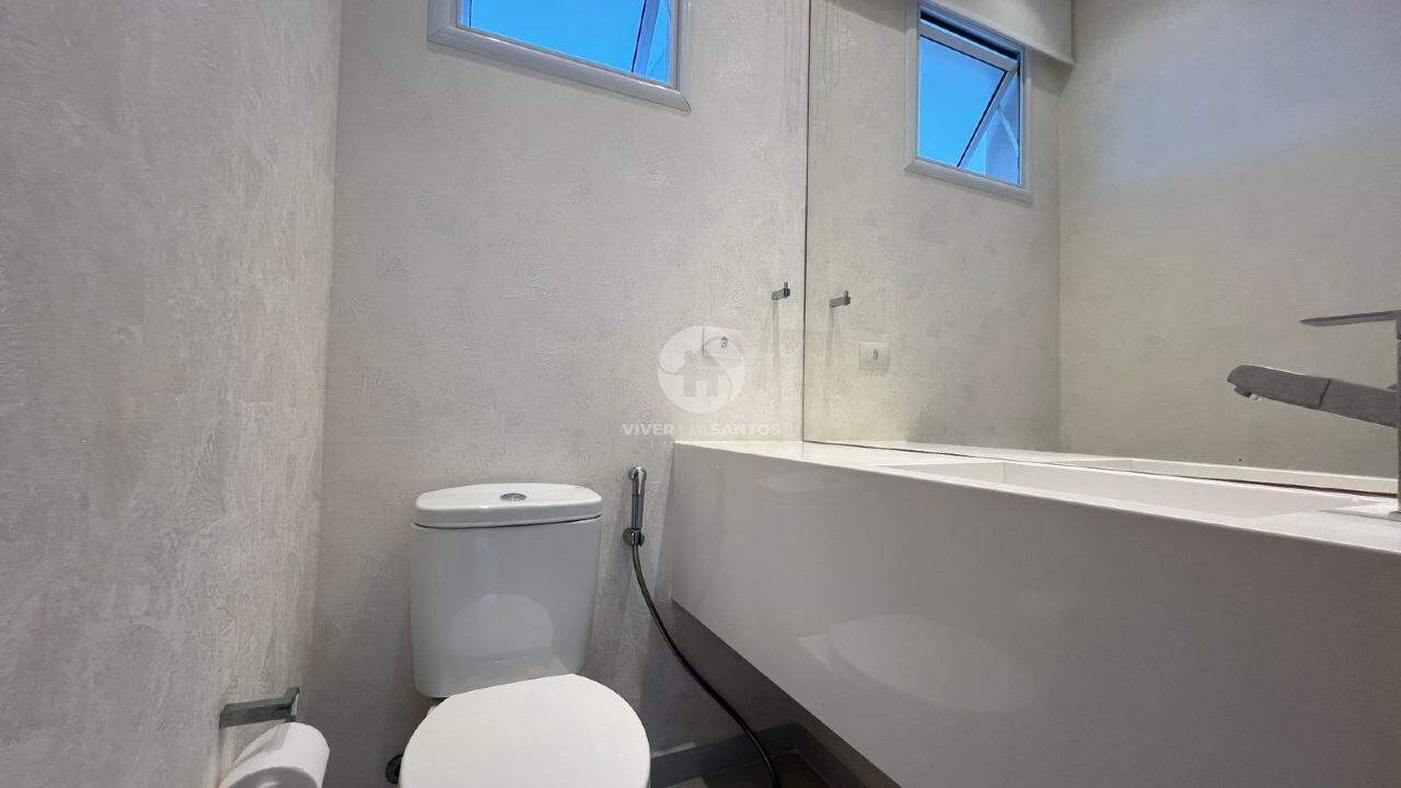 Cobertura duplex com 3 suítes vista no Gonzaga em Gonzaga, Santos — foto 10