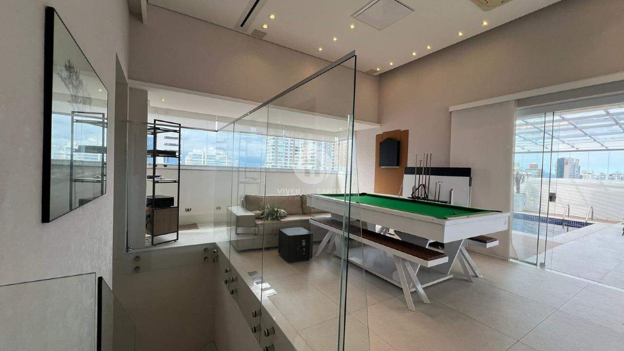 Cobertura duplex com 3 suítes vista no Gonzaga em Gonzaga, Santos — foto 6