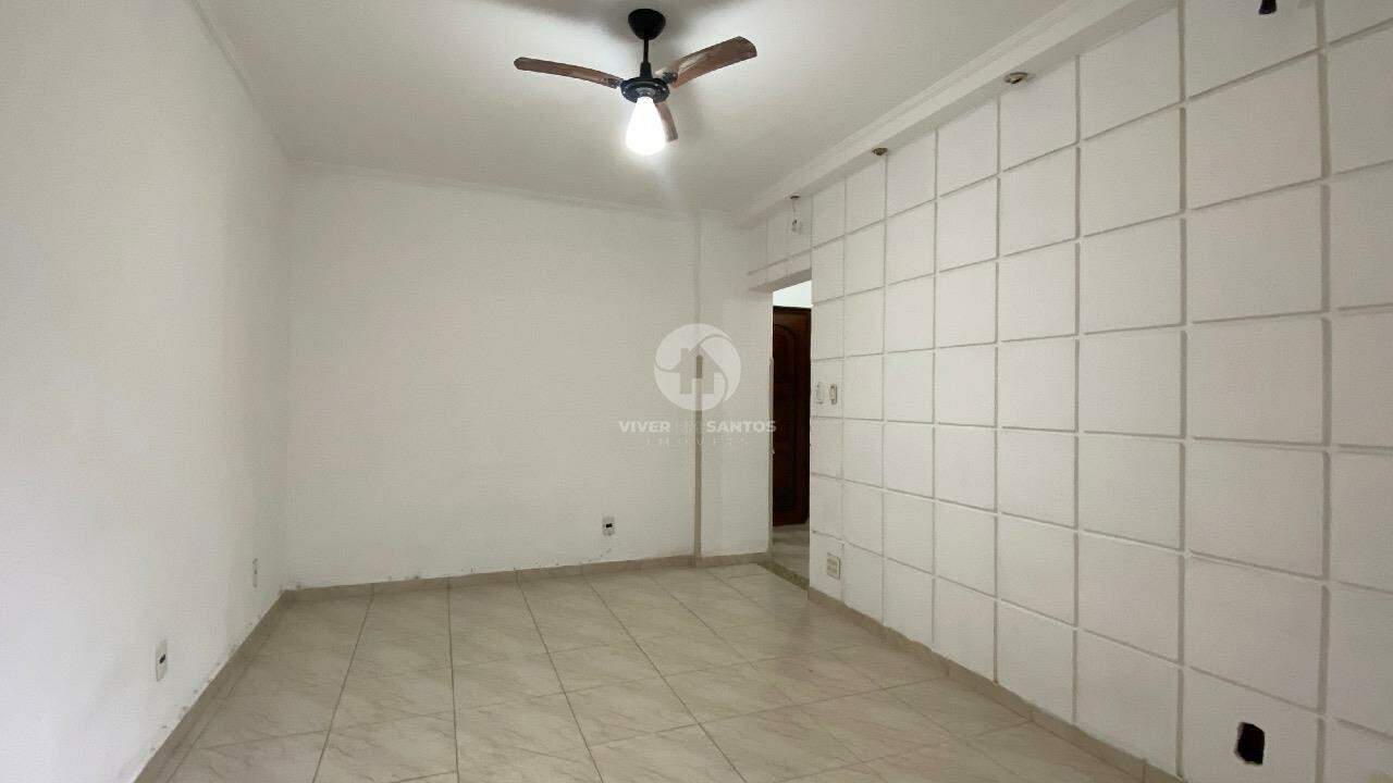 Apartamento 1 quarto com varanda na sala espaçoso- José Menino em José Menino, Santos — foto 3