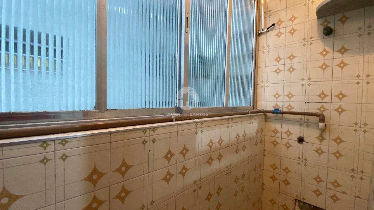 Apartamento 1 quarto com varanda na sala espaçoso- José Menino em José Menino, Santos — foto 8