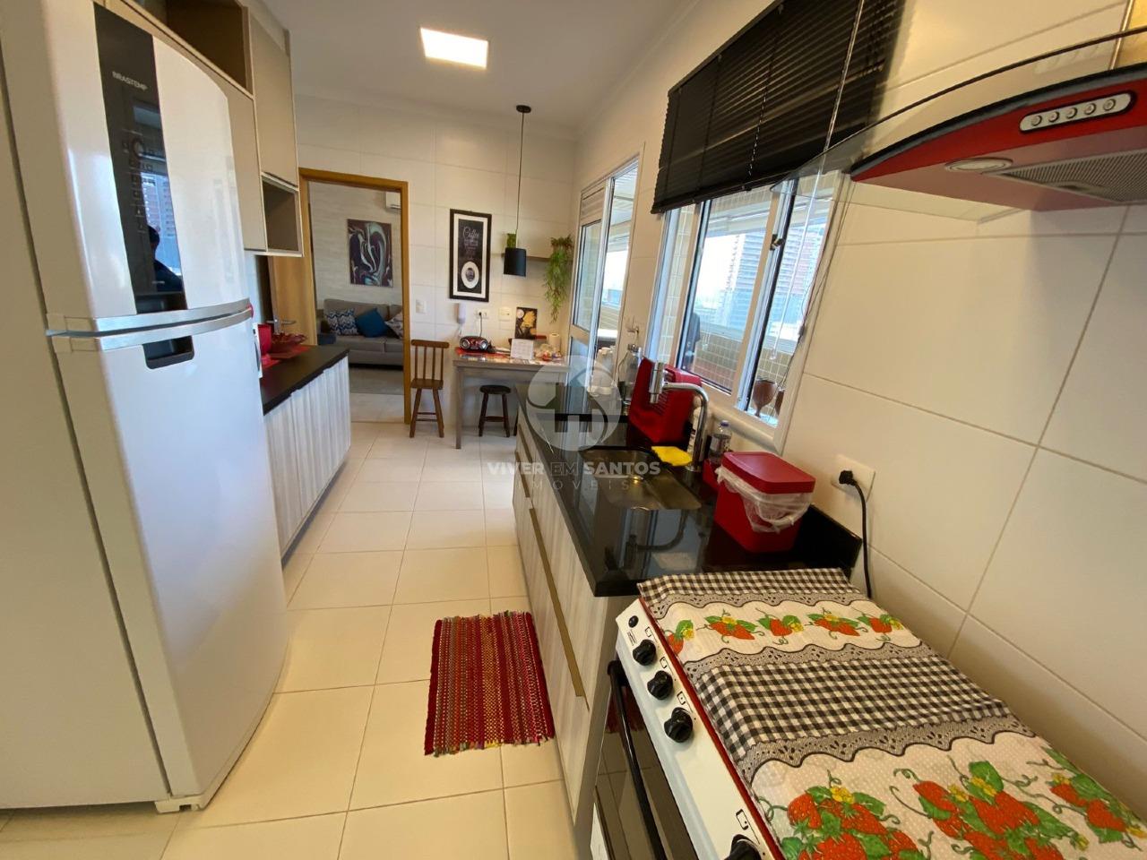 APARTAMENTO A VENDA NO GONZAGA, 03 SUÍTES, E VISTA MAR em Gonzaga, Santos — foto 21