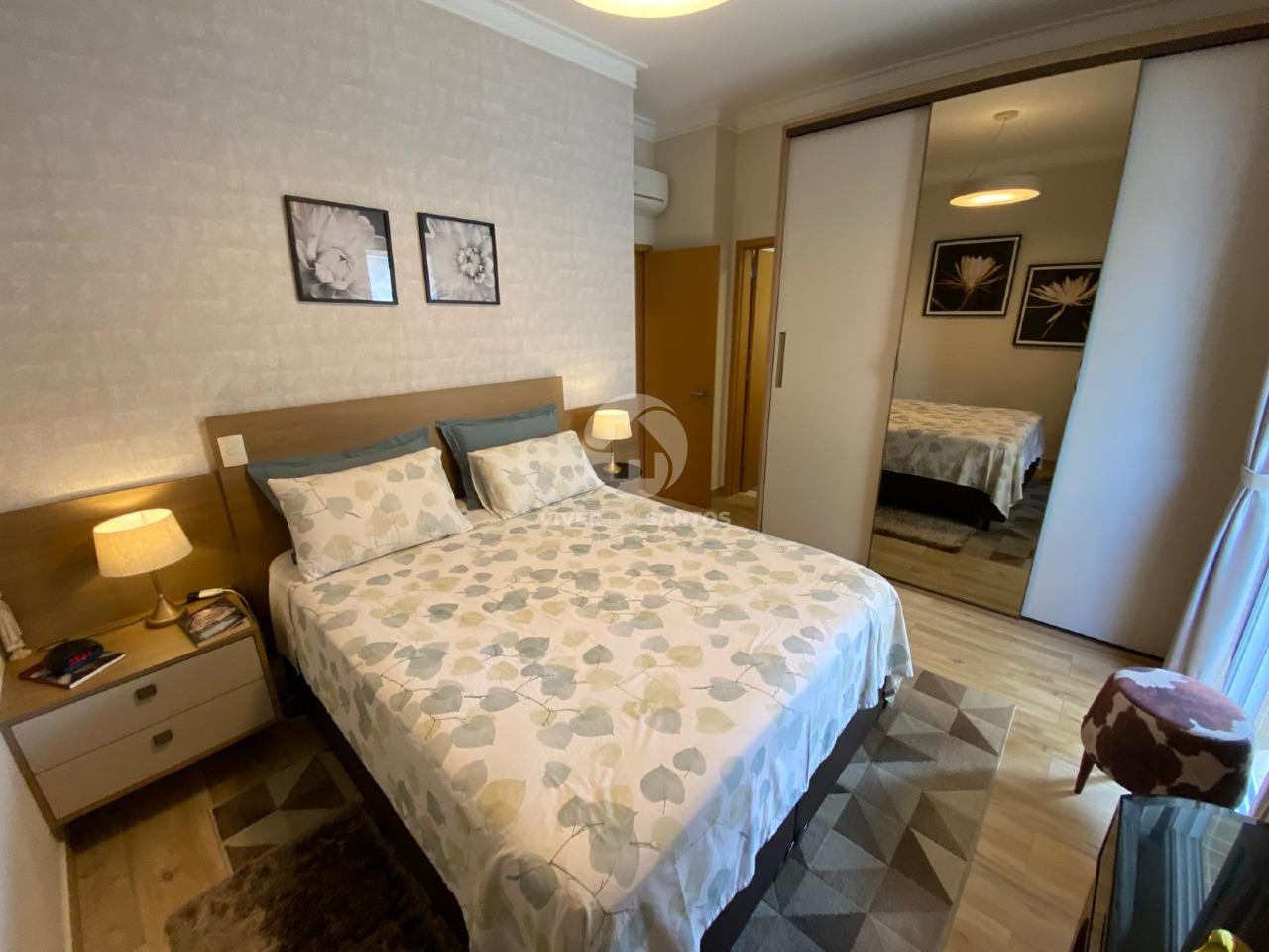 APARTAMENTO A VENDA NO GONZAGA, 03 SUÍTES, E VISTA MAR em Gonzaga, Santos — foto 12