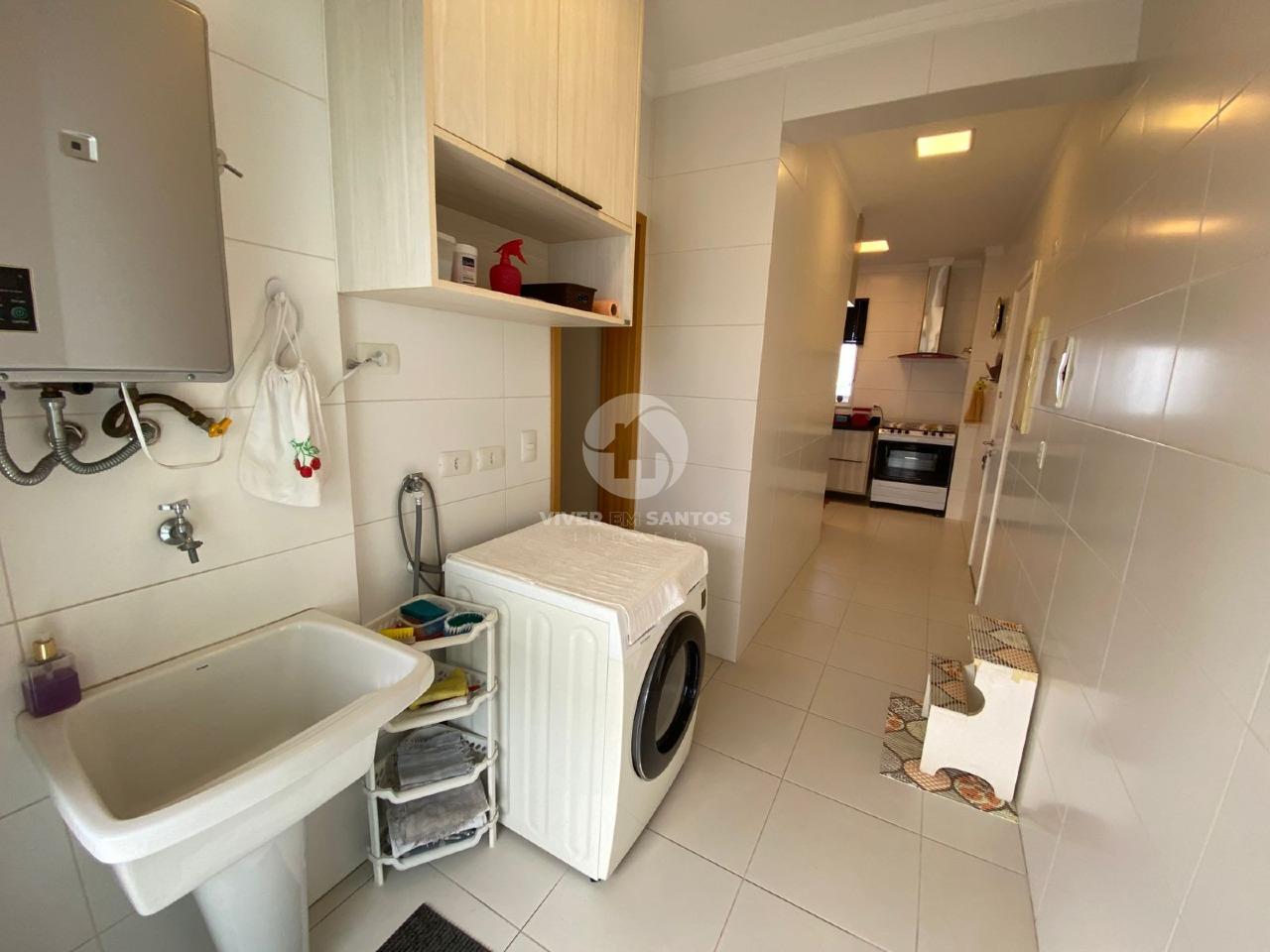 APARTAMENTO A VENDA NO GONZAGA, 03 SUÍTES, E VISTA MAR em Gonzaga, Santos — foto 23