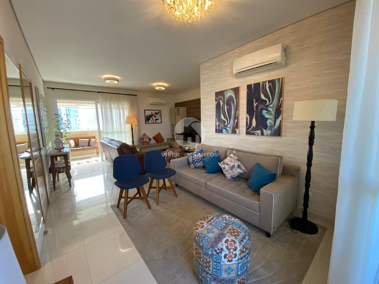 APARTAMENTO A VENDA NO GONZAGA, 03 SUÍTES, E VISTA MAR em Gonzaga, Santos — foto 6