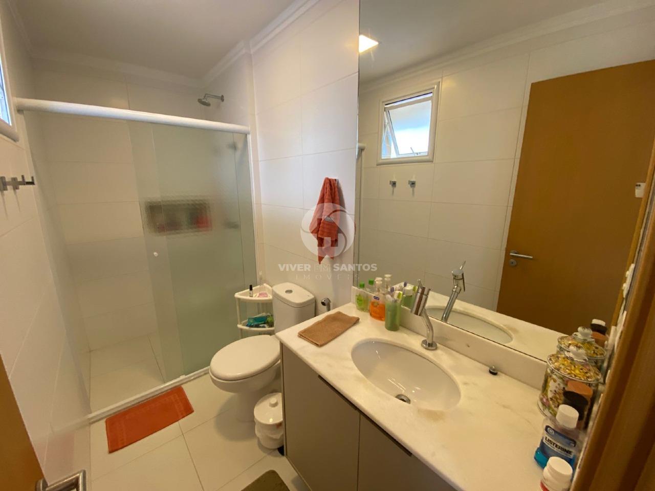 APARTAMENTO A VENDA NO GONZAGA, 03 SUÍTES, E VISTA MAR em Gonzaga, Santos — foto 19