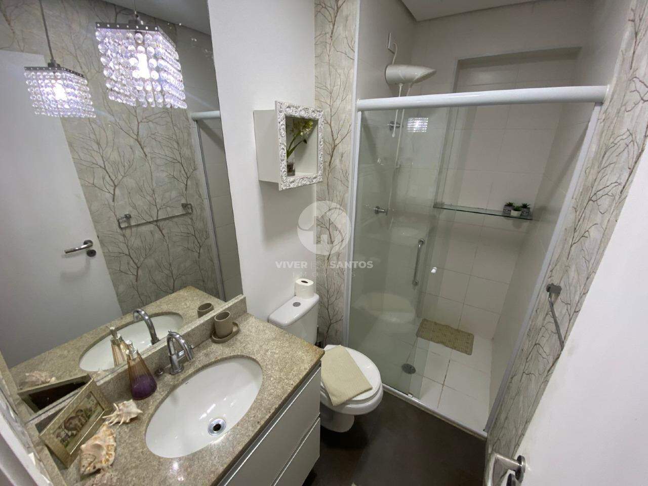 Apartamento 01 Dormitório a venda com vista mar lateral no bairro Pompeia em Pompéia, Santos — foto 7