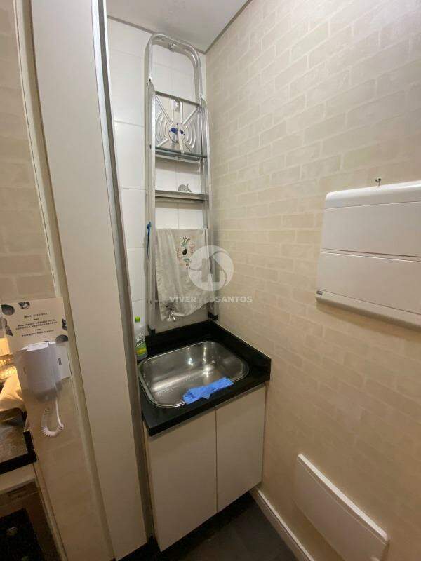 Apartamento 01 Dormitório a venda com vista mar lateral no bairro Pompeia em Pompéia, Santos — foto 11