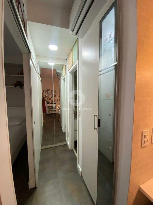 Apartamento 01 Dormitório a venda com vista mar lateral no bairro Pompeia em Pompéia, Santos — foto 4