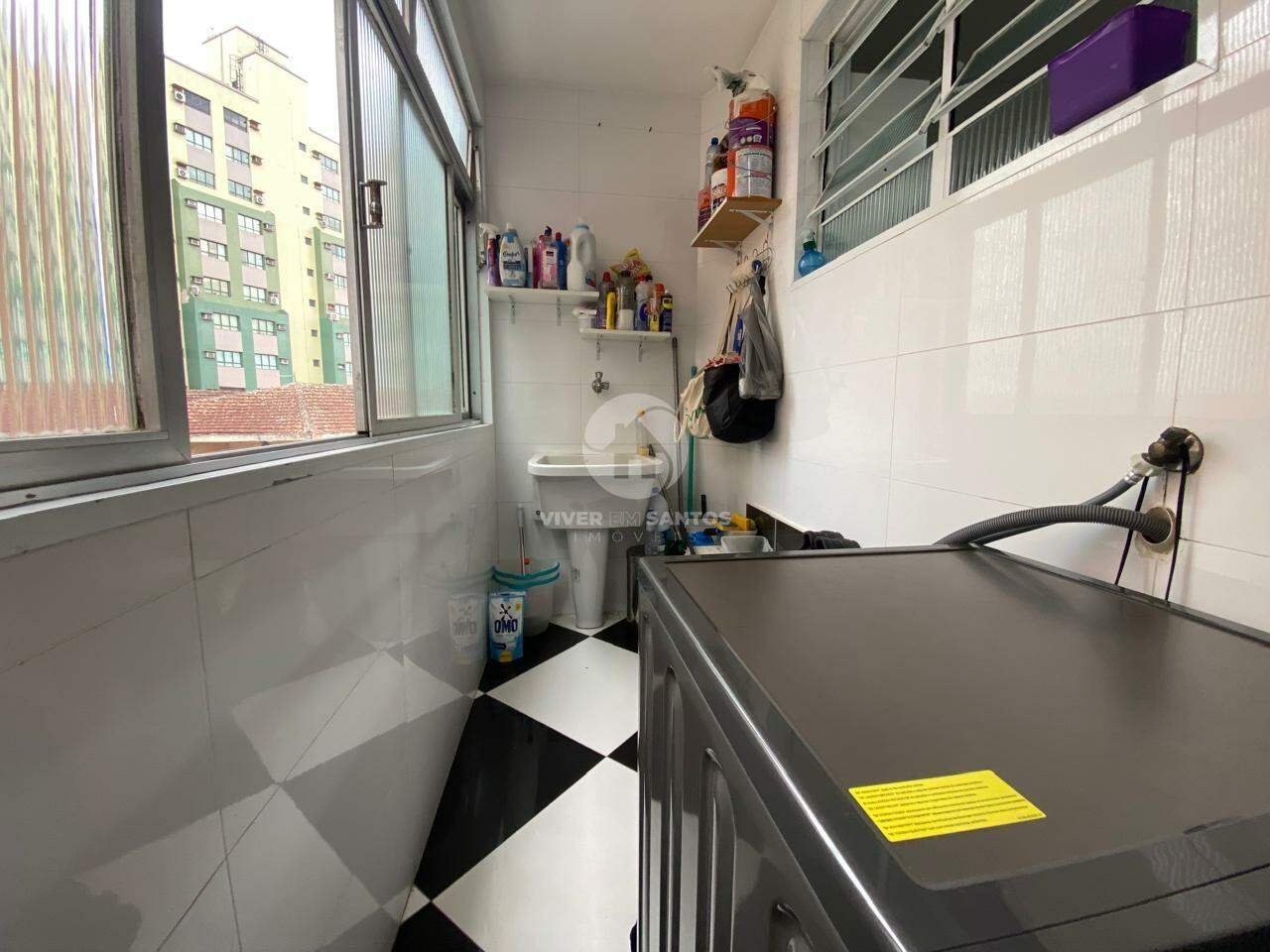 Apartamento com 2 quartos reformado de frente- Santos em Macuco, Santos — foto 14