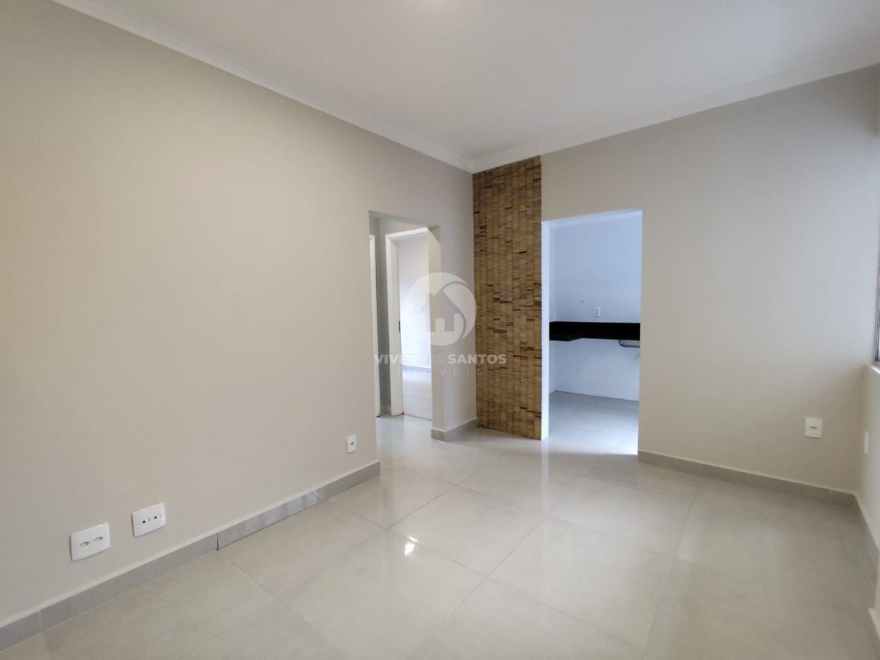Apartamento 2 quartos na quadra da praia - Gonzaga em Gonzaga, Santos — foto 3