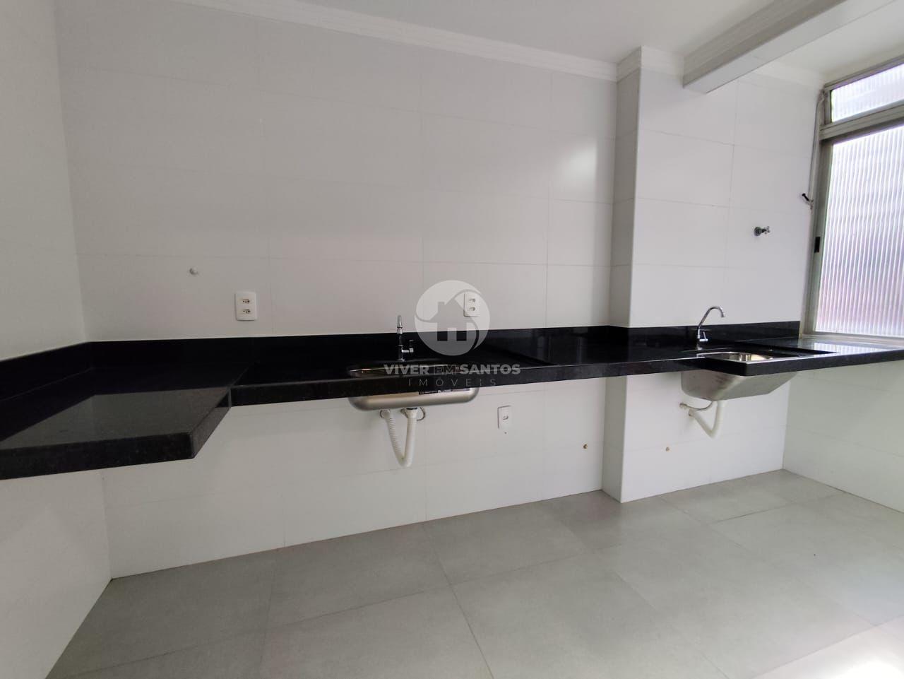 Apartamento 2 quartos na quadra da praia - Gonzaga em Gonzaga, Santos — foto 10