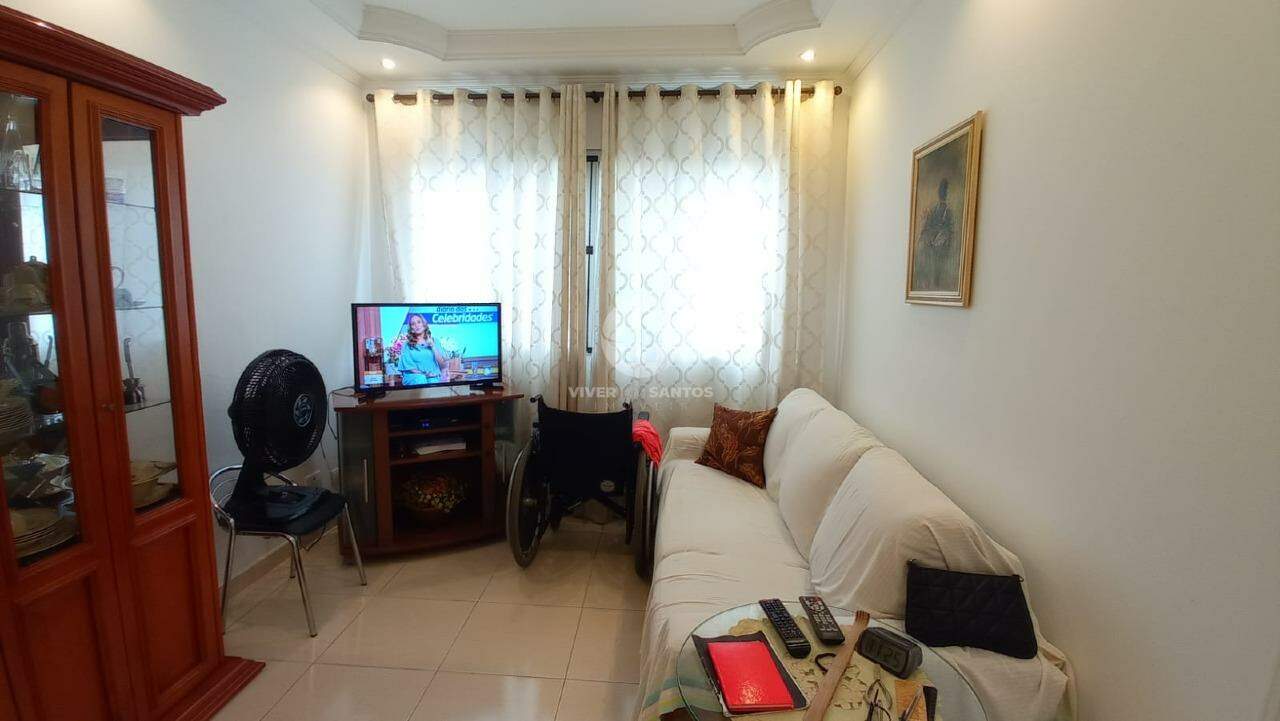 Apartamento 1 quarto e 1 vaga de garagem - Embaré- Santos em Embaré, Santos — foto 3