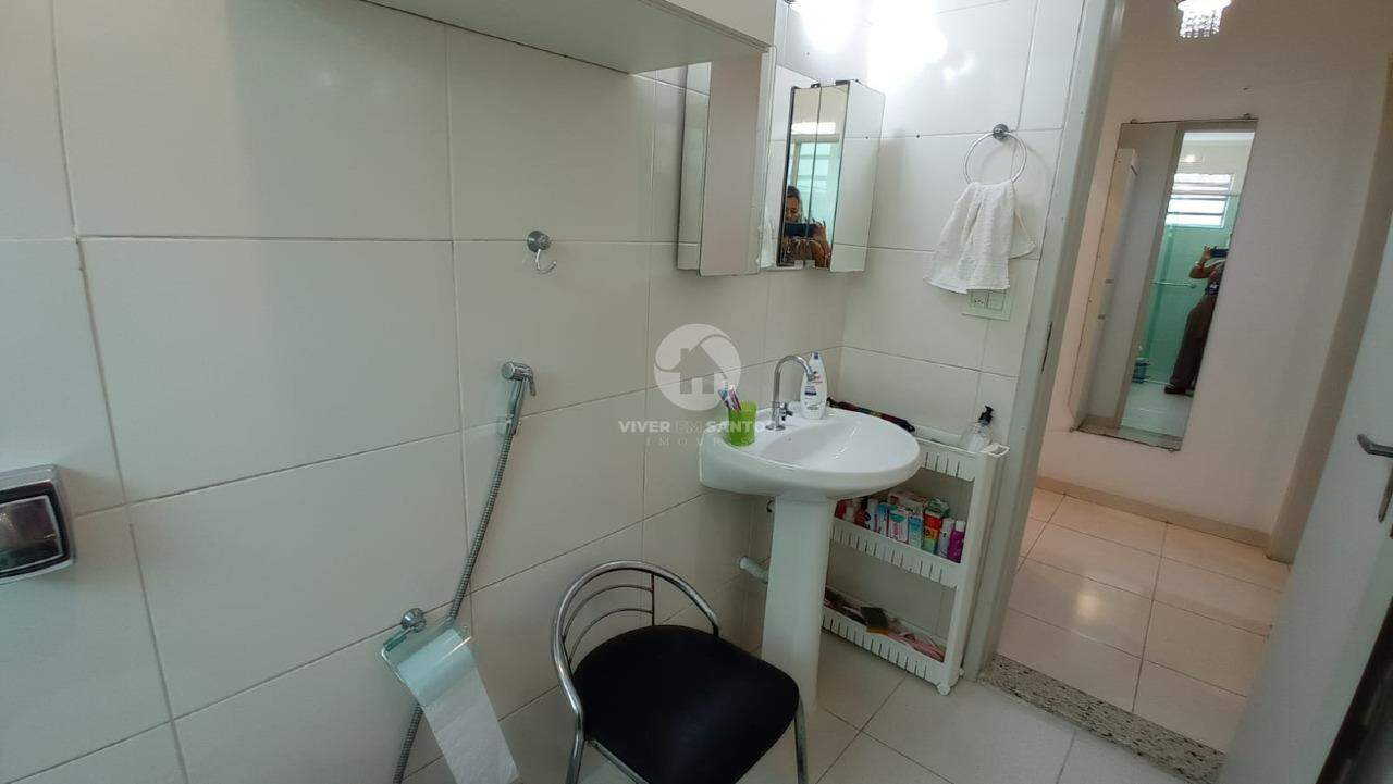 Apartamento 1 quarto e 1 vaga de garagem - Embaré- Santos em Embaré, Santos — foto 17