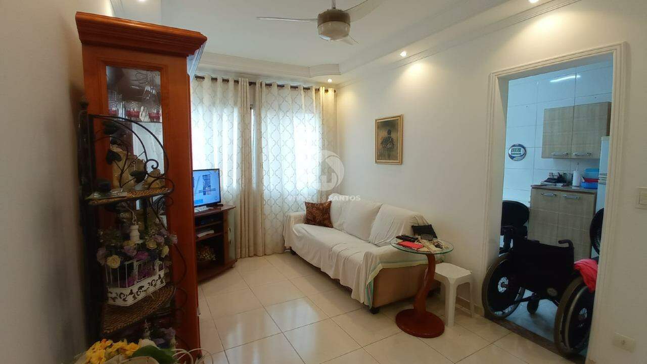 Apartamento 1 quarto e 1 vaga de garagem - Embaré- Santos em Embaré, Santos — foto 4
