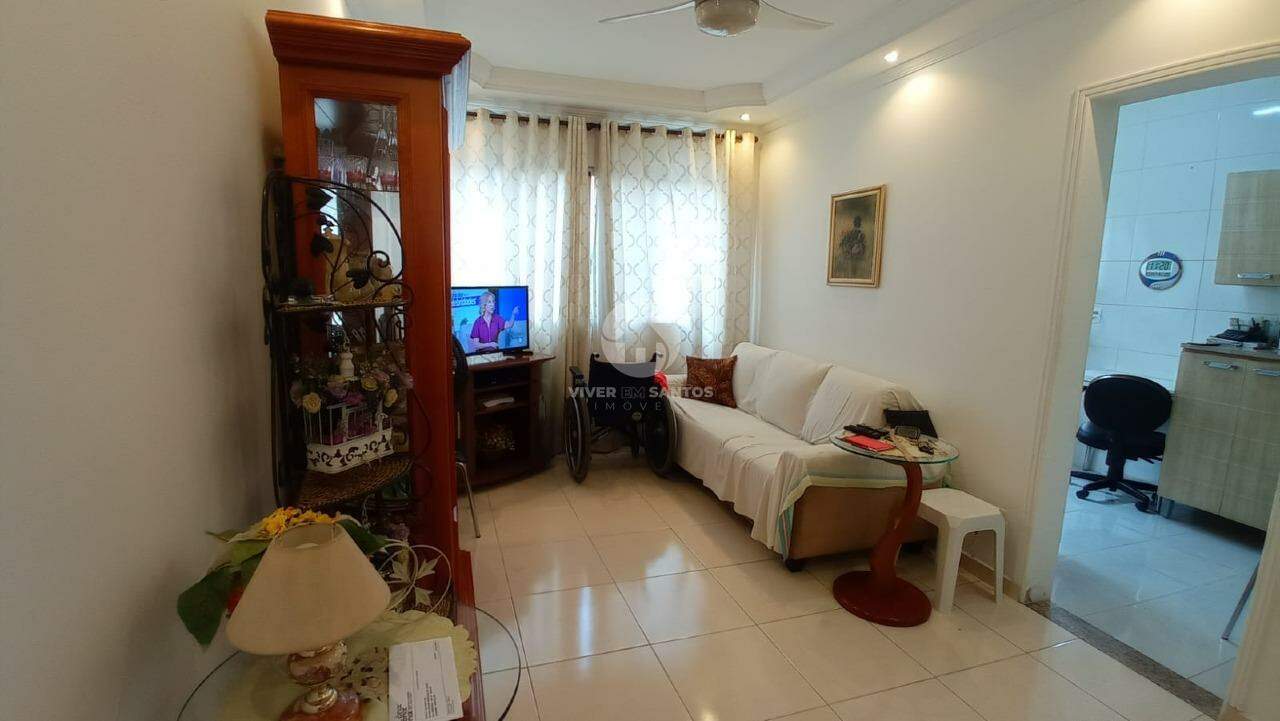 Apartamento 1 quarto e 1 vaga de garagem - Embaré- Santos em Embaré, Santos — foto 2