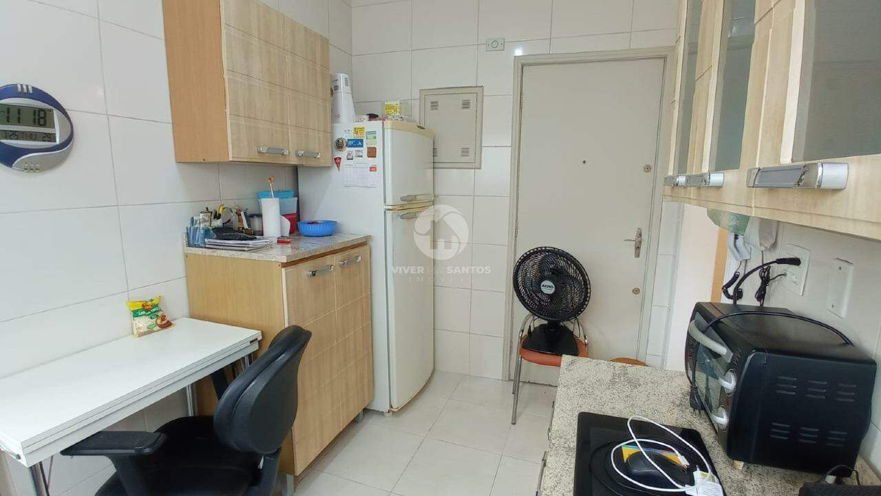 Apartamento 1 quarto e 1 vaga de garagem - Embaré- Santos em Embaré, Santos — foto 19