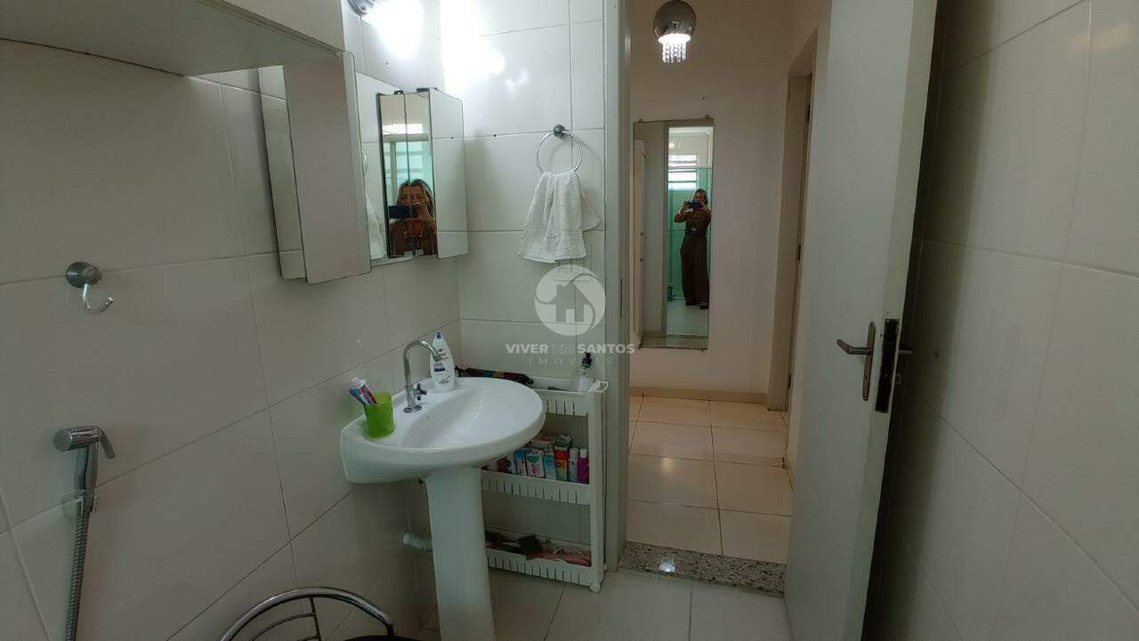 Apartamento 1 quarto e 1 vaga de garagem - Embaré- Santos em Embaré, Santos — foto 16