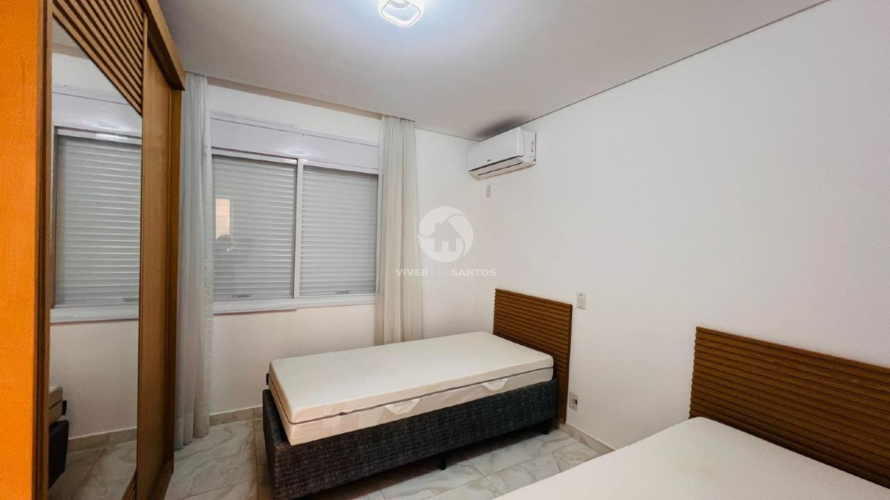 Apartamento com 3 quartos à venda no bairro Boqueirão - Vista total para o mar em Boqueirão, Santos — foto 17