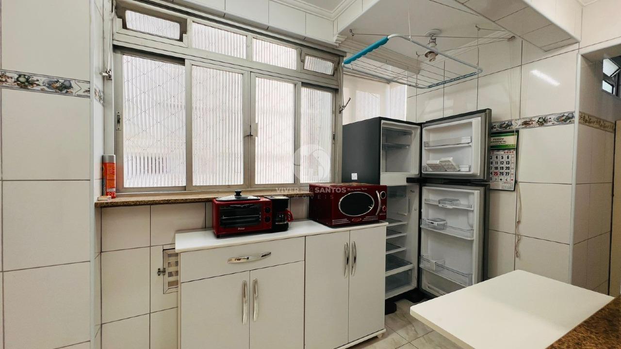 Apartamento com 3 quartos à venda no bairro Boqueirão - Vista total para o mar em Boqueirão, Santos — foto 26