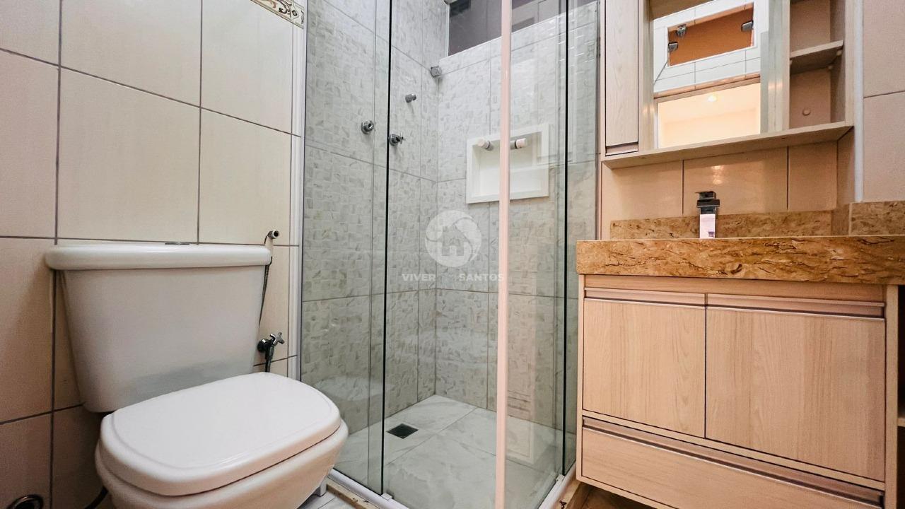 Apartamento com 3 quartos à venda no bairro Boqueirão - Vista total para o mar em Boqueirão, Santos — foto 19