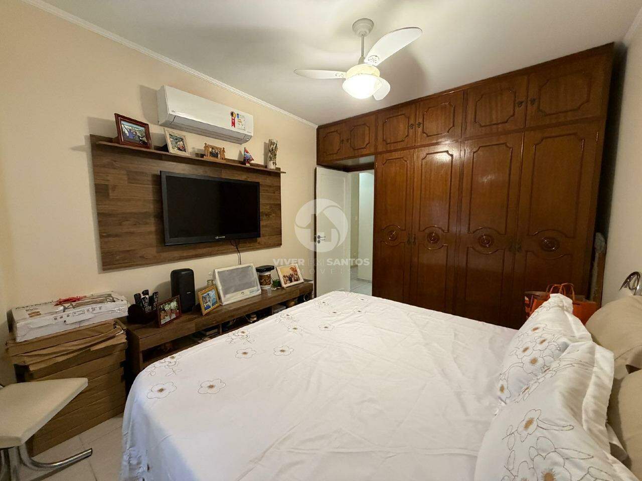 Apartamento 3 Dormitórios, 2 Suítes, Reformado e na Quadra da Praia na Ponta da Praia - Santos SP em Ponta da Praia, Santos — foto 5