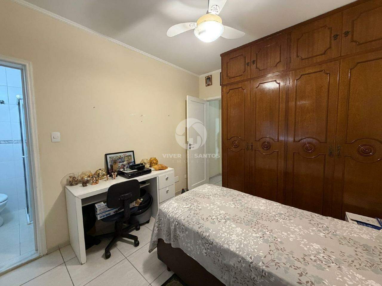 Apartamento 3 Dormitórios, 2 Suítes, Reformado e na Quadra da Praia na Ponta da Praia - Santos SP em Ponta da Praia, Santos — foto 11