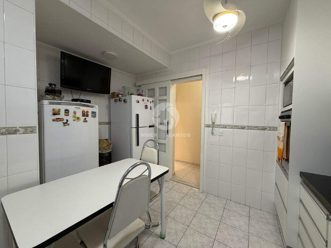 Apartamento 3 Dormitórios, 2 Suítes, Reformado e na Quadra da Praia na Ponta da Praia - Santos SP em Ponta da Praia, Santos — foto 14
