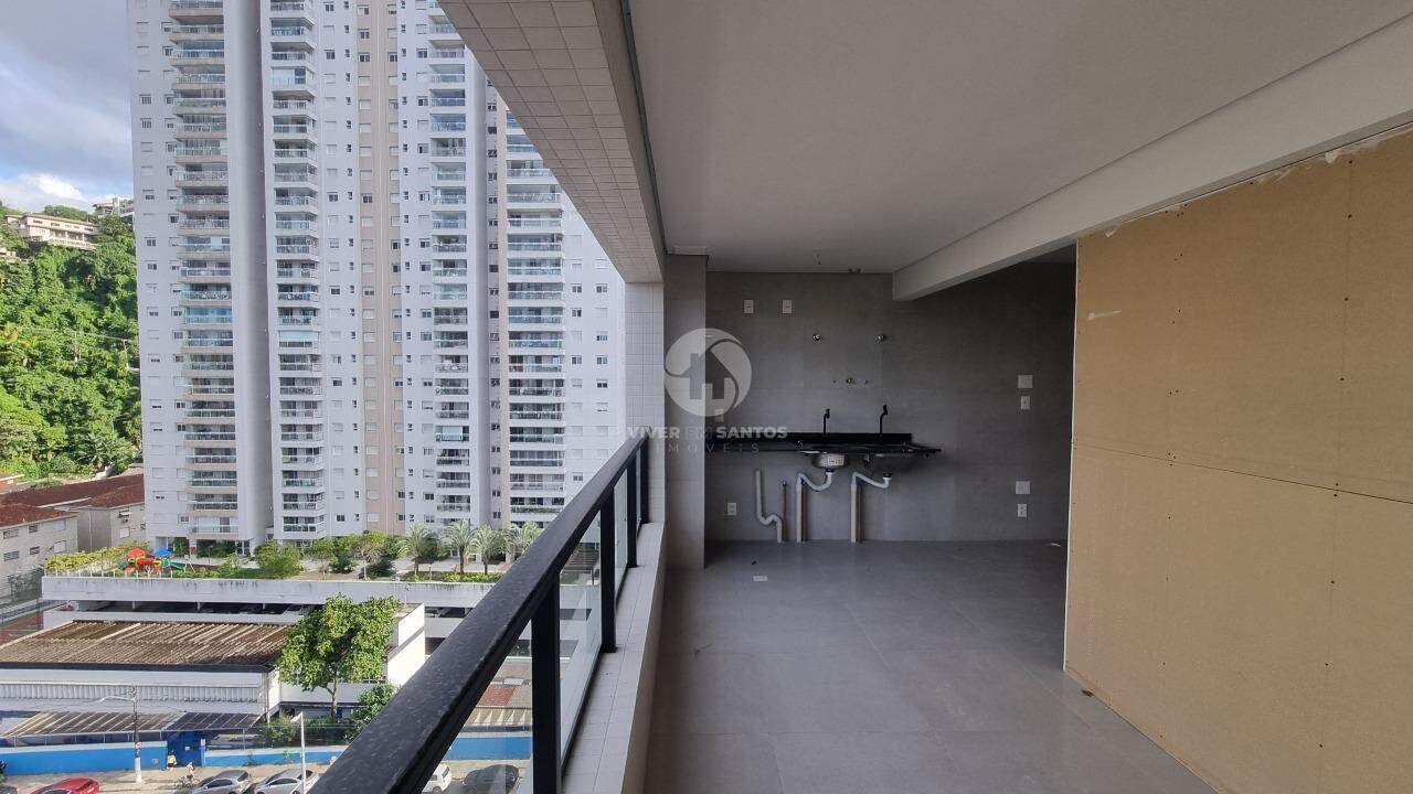Apartamento 1 Dormitório com Varanda Gourmet | José Menino - Santos/SP em José Menino, Santos — foto 6