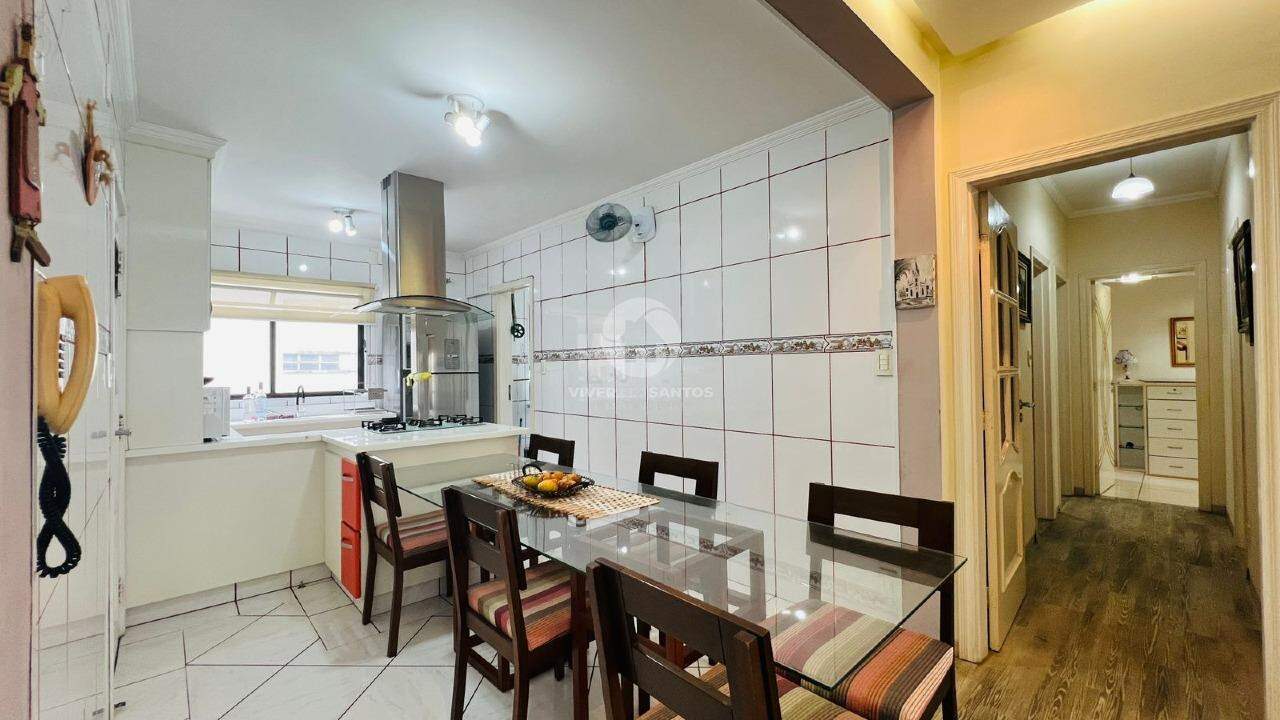 Apartamento porteira fechada com 3 quartos vista mar no Boqueirão em Santos em Boqueirão, Santos — foto 8