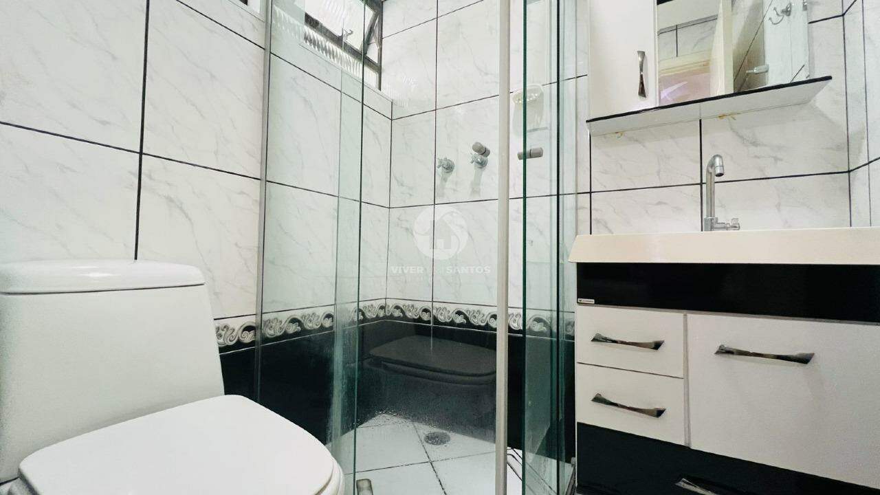 Apartamento porteira fechada com 3 quartos vista mar no Boqueirão em Santos em Boqueirão, Santos — foto 19