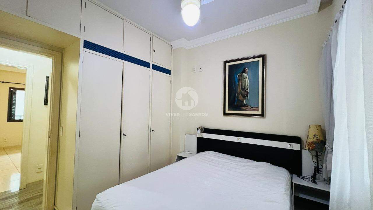 Apartamento porteira fechada com 3 quartos vista mar no Boqueirão em Santos em Boqueirão, Santos — foto 17