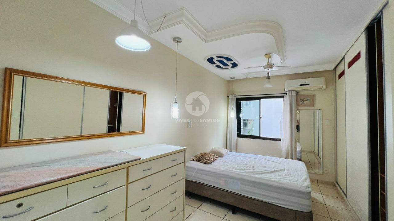 Apartamento porteira fechada com 3 quartos vista mar no Boqueirão em Santos em Boqueirão, Santos — foto 16