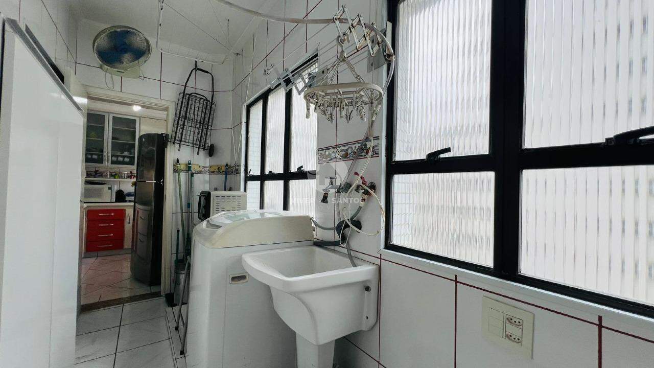 Apartamento porteira fechada com 3 quartos vista mar no Boqueirão em Santos em Boqueirão, Santos — foto 21