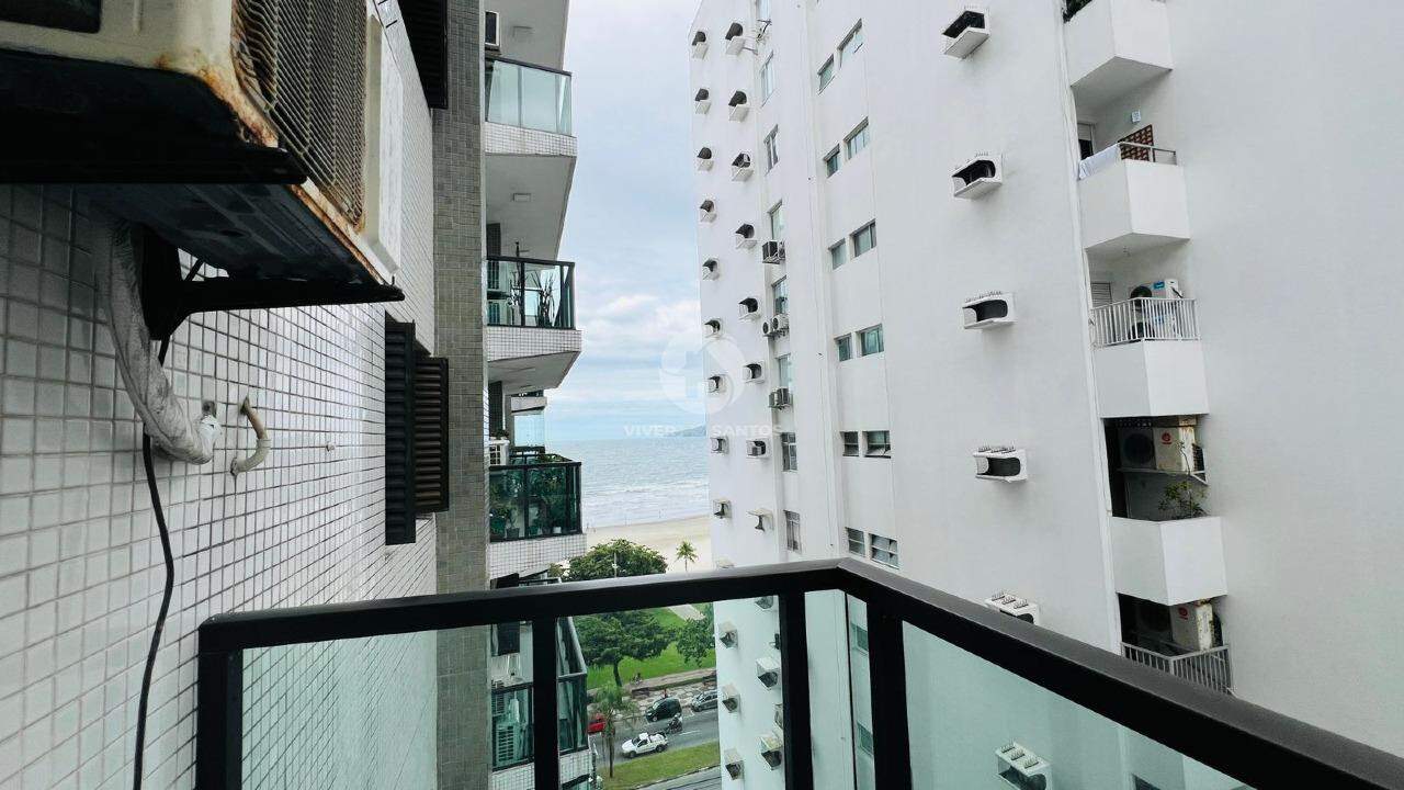 Apartamento porteira fechada com 3 quartos vista mar no Boqueirão em Santos em Boqueirão, Santos — foto 3