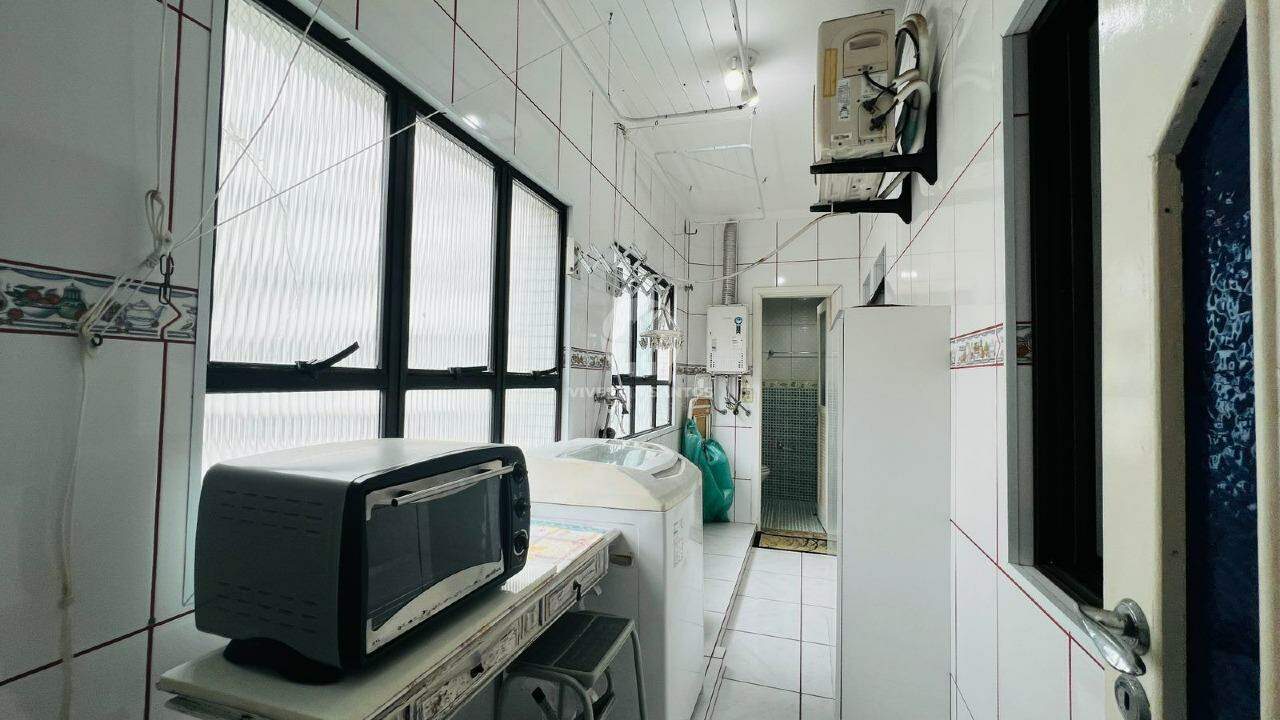 Apartamento porteira fechada com 3 quartos vista mar no Boqueirão em Santos em Boqueirão, Santos — foto 20