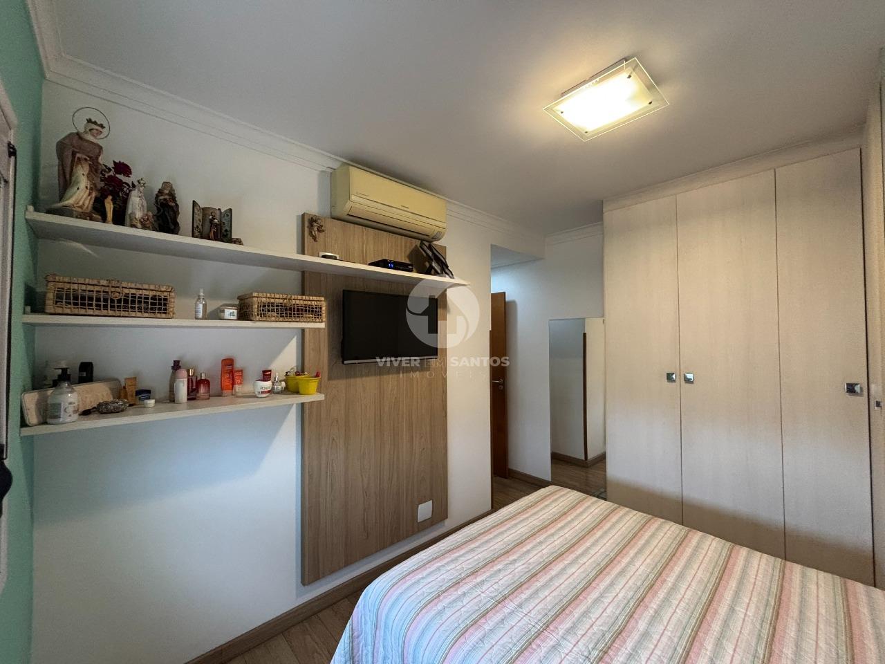 Apartamento com 3 Quartos Com Lazer Completo e Vista Livre na Ponta da Praia - Santos/SP em Ponta da Praia, Santos — foto 17