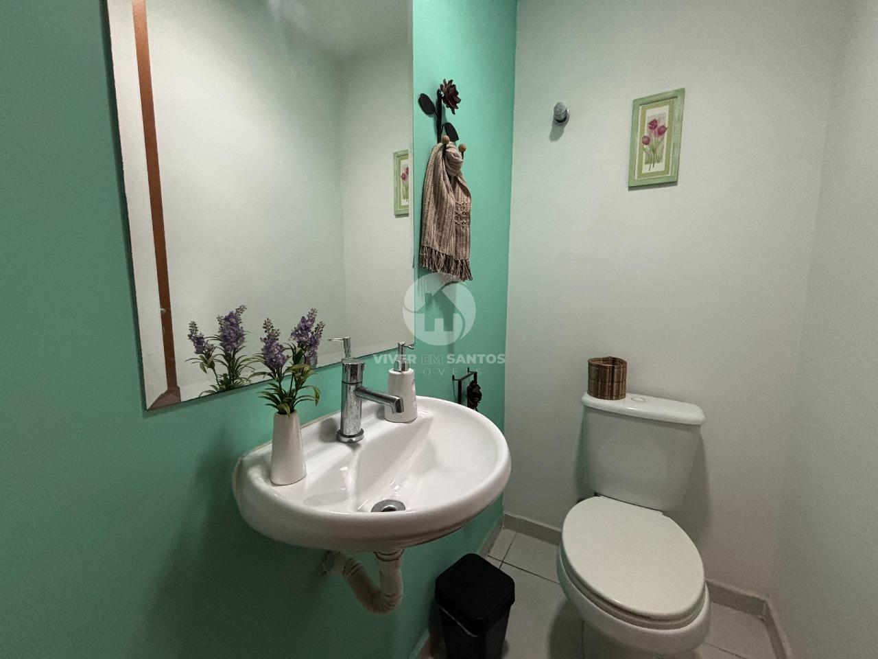 Apartamento com 3 Quartos Com Lazer Completo e Vista Livre na Ponta da Praia - Santos/SP em Ponta da Praia, Santos — foto 9