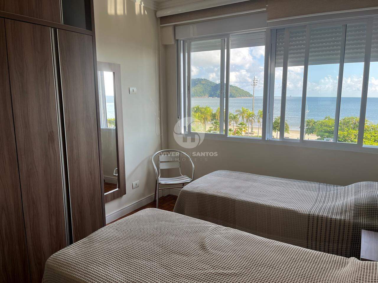 Apartamento com Vista mar total á venda na Aparecida - 02 quartos 1 suíte - vaga em Aparecida, Santos — foto 17