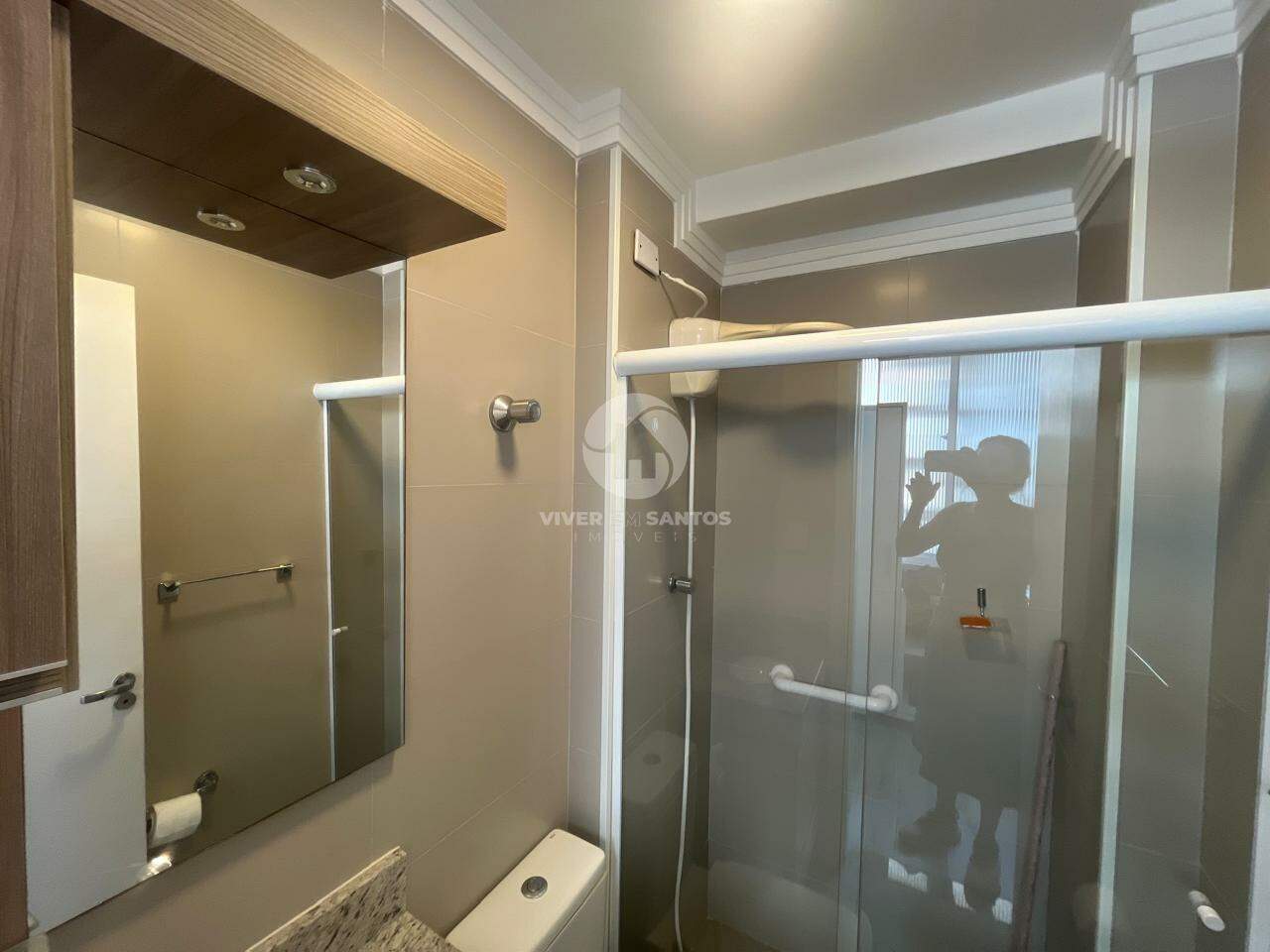Apartamento com Vista mar total á venda na Aparecida - 02 quartos 1 suíte - vaga em Aparecida, Santos — foto 14