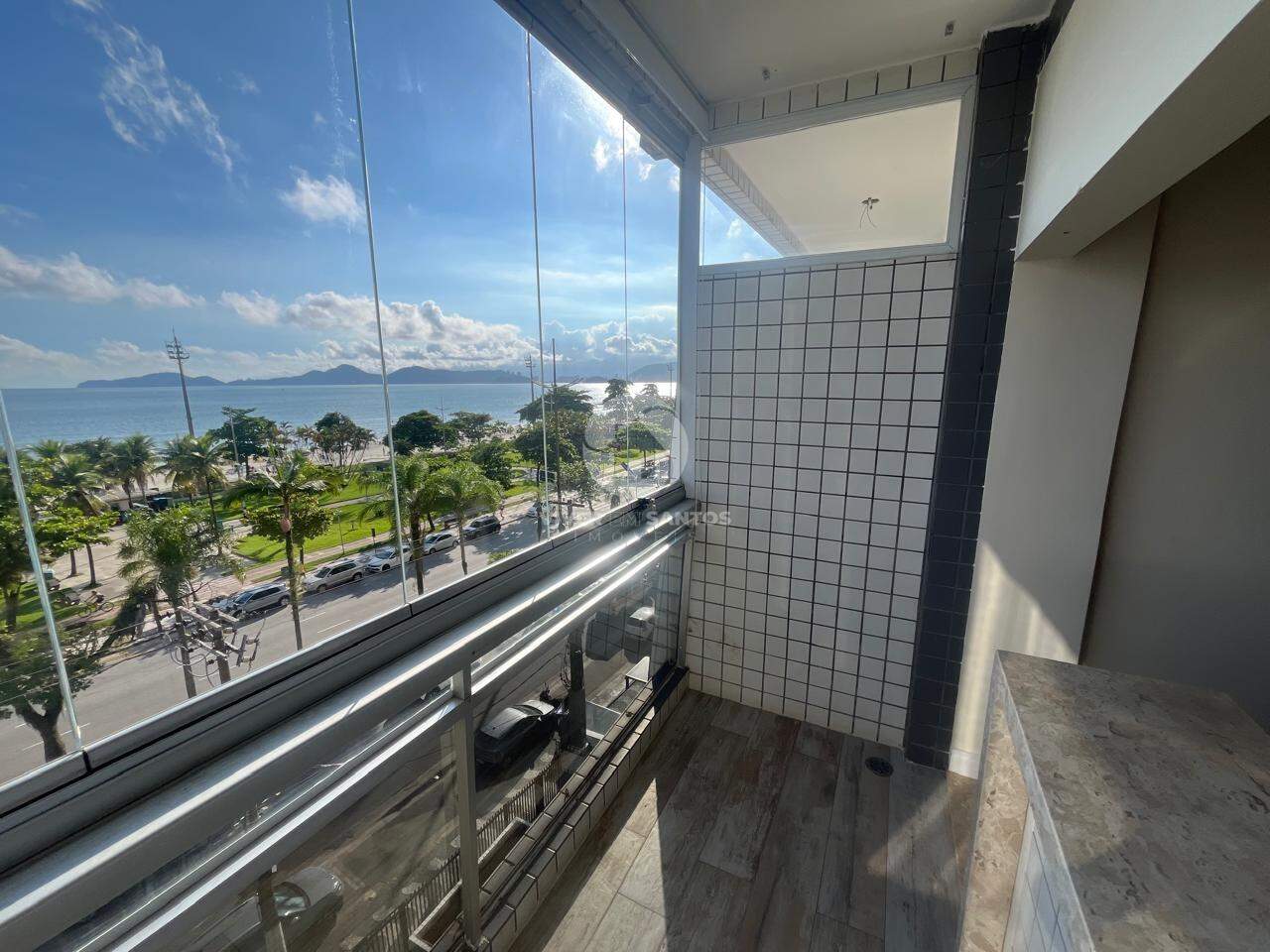 Apartamento com Vista mar total á venda na Aparecida - 02 quartos 1 suíte - vaga em Aparecida, Santos — foto 9