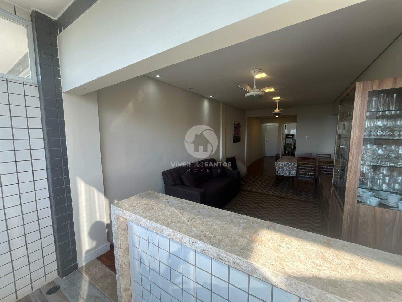 Apartamento com Vista mar total á venda na Aparecida - 02 quartos 1 suíte - vaga em Aparecida, Santos — foto 11