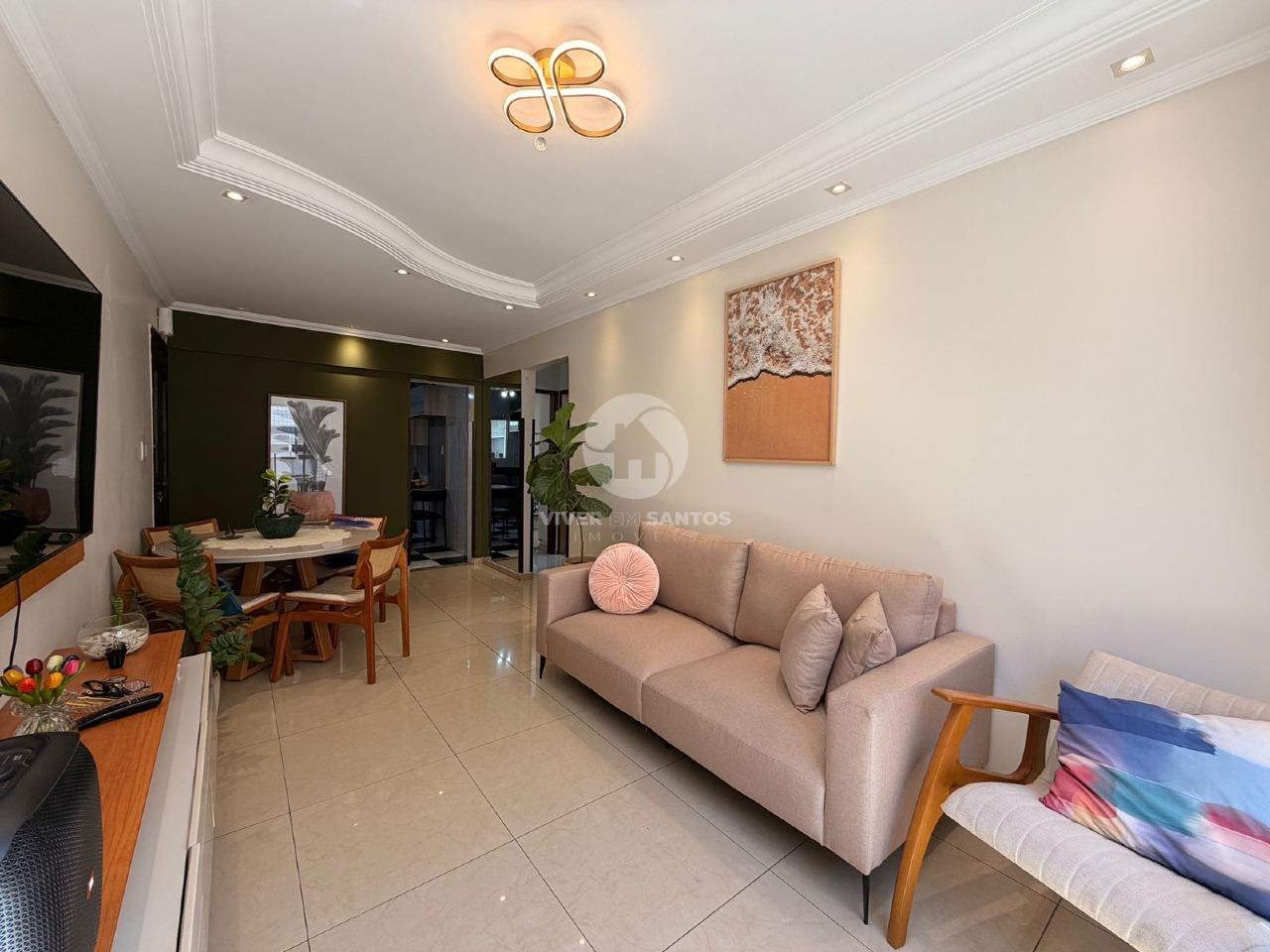 Apartamento 2 quartos com garagem- Ponta da Praia- Santos em Ponta da Praia, Santos — foto 3