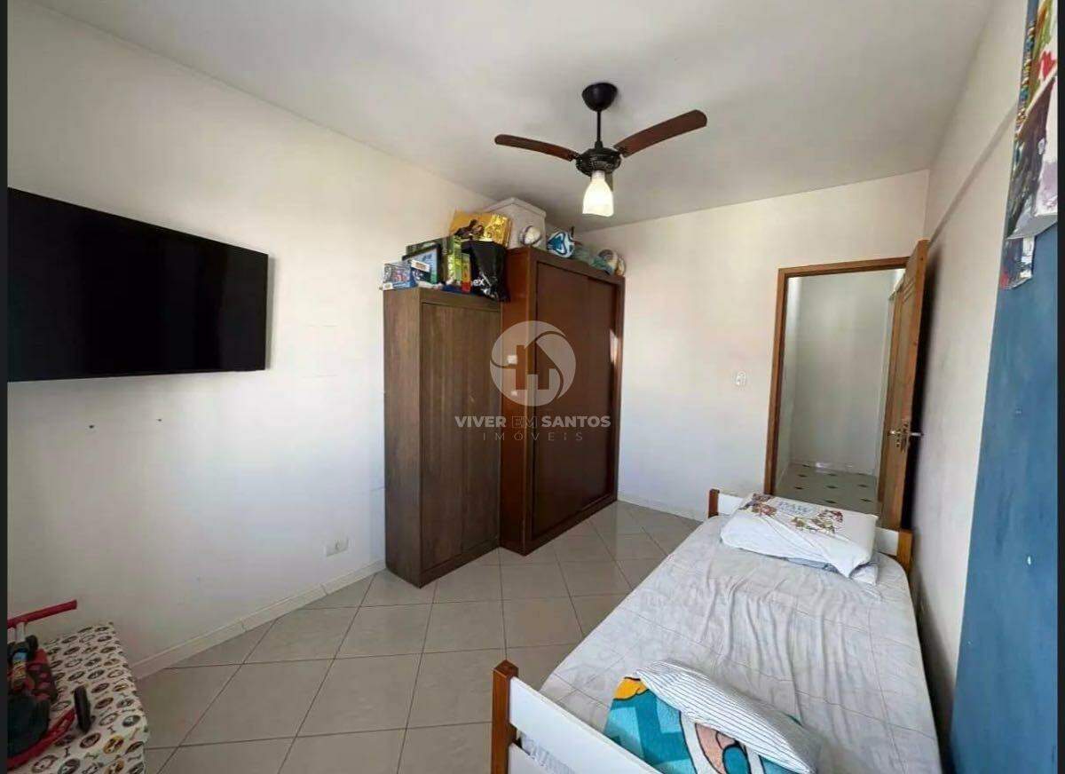 Apartamento com elevador 70m² vista livre 2 quartos no Campo Grande Santos em Campo Grande, Santos — foto 4